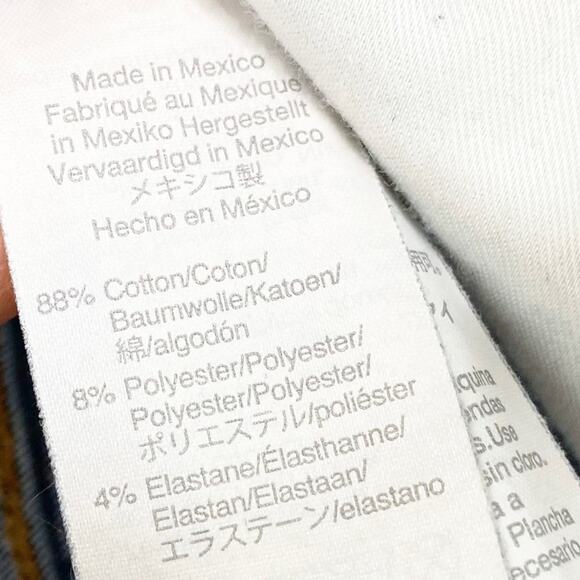 Madewell High Rise Skinny Raw Hem Distressed Jeans 27 - Picture 12 of 13